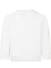 STELLA MCCARTNEY KIDS - Felpa con Ricamo ad Arco e Frange - Bianco - LIDIASHOPPING® - Official Website