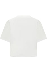STELLA MCCARTNEY KIDS - T-shirt with Applied Lettering - White - LIDIASHOPPING® - Official Website