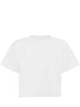 STELLA MCCARTNEY KIDS - T-shirt con Piccola Stampa Frontale - Bianco - LIDIASHOPPING® - Official Website
