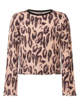 STELLA MCCARTNEY KIDS - Top Corto con Stampa Animalier - Marrone - LIDIASHOPPING® - Official Website