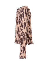 STELLA MCCARTNEY KIDS - Top Corto con Stampa Animalier - Marrone - LIDIASHOPPING® - Official Website