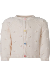 STELLA MCCARTNEY KIDS - Cardigan with Raised Details - White - LIDIASHOPPING® - Official Website