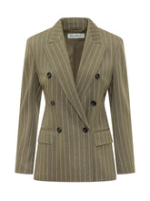 MAX MARA - Balta Double Breasted Blazer - Green - LIDIASHOPPING® - Official Website