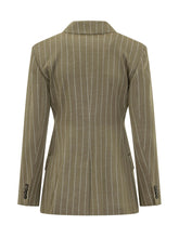 MAX MARA - Balta Double Breasted Blazer - Green - LIDIASHOPPING® - Official Website