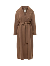 MAX MARA S - Cappotto Penelope con Cintura - Marrone - LIDIASHOPPING® - Official Website