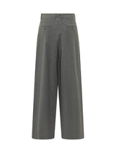 MAX MARA S - Taro Wide Leg Trousers - Grey - LIDIASHOPPING® - Official Website