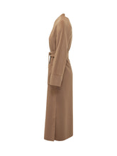 MAX MARA STUDIO - Cappotto Nodo con Cintura - Marrone - LIDIASHOPPING® - Official Website