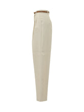 MAX MARA STUDIO - Adunco Wide Leg Trousers - White - LIDIASHOPPING® - Official Website