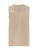SPORTMAX - Top Faglia - Beige - LIDIASHOPPING® - Official Website