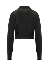 SPORTMAX - Cardigan Lirica - Nero - LIDIASHOPPING® - Official Website