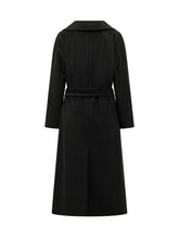 WEEKEND by MAX MARA - Cappotto Tempera con Cintura - Nero - LIDIASHOPPING® - Official Website