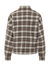 WEEKEND by MAX MARA - Camicia Berlina a Quadri con Tasche Applicate - Marrone - LIDIASHOPPING® - Official Website