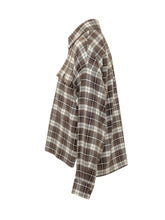 WEEKEND by MAX MARA - Berlina Check Shirt with Patch Pockets - Brown - LIDIASHOPPING® - Official Website