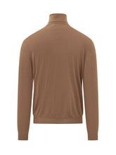 MALO - Roll Neck Sweater - Brown - LIDIASHOPPING® - Official Website