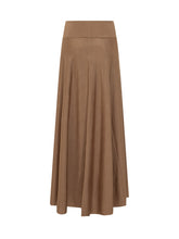 MALO - Gonna Lunga Svasata - Beige - LIDIASHOPPING® - Official Website