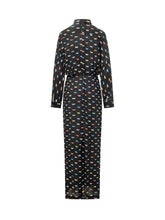 FIORUCCI - Abito Lungo a Camicia con Stampa - Multicolore - LIDIASHOPPING® - Official Website
