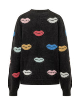 FIORUCCI - Lips Sweater - Black - LIDIASHOPPING® - Official Website