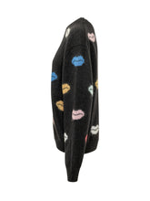 FIORUCCI - Lips Sweater - Black - LIDIASHOPPING® - Official Website