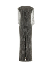 PINKO - Alfa Long Dress with Embellishments - Black - LIDIASHOPPING® - Official Website
