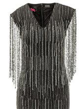 PINKO - Alfa Long Dress with Embellishments - Black - LIDIASHOPPING® - Official Website