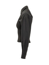PINKO - Maglia Suzuki con Inserto a Camicia - Nero - LIDIASHOPPING® - Official Website