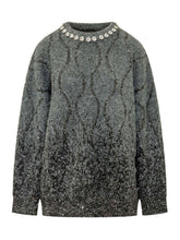 PINKO - Maglia Renault con Applicazioni - Grigio - LIDIASHOPPING® - Official Website
