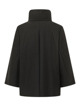 FAY - Cappa con Collo Alto - Nero - LIDIASHOPPING® - Official Website