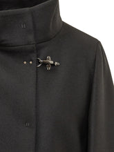 FAY - Cappa con Collo Alto - Nero - LIDIASHOPPING® - Official Website