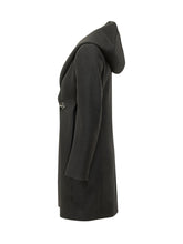 FAY - Hooded Coat with Toggle Fastening - Black - LIDIASHOPPING® - Official Website