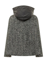 FAY - Cappa con Cappuccio - Nero - LIDIASHOPPING® - Official Website