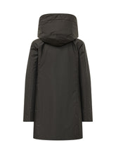 FAY - Cappotto con Cappuccio - Nero - LIDIASHOPPING® - Official Website