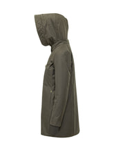 FAY - Cappotto con Cappuccio e Alamaro - Verde - LIDIASHOPPING® - Official Website