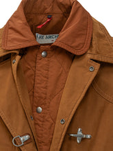 FAY - Giacca con Colletto e Quattro Ganci - Arancione - LIDIASHOPPING® - Official Website