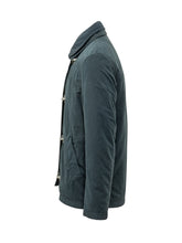 FAY - Giacca con Colletto e Quattro Ganci - Blu - LIDIASHOPPING® - Official Website