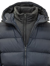 FAY - Piumino con Cappuccio - Blu - LIDIASHOPPING® - Official Website