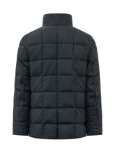 FAY - Piumino con Collo Alto e Tasche - Blu - LIDIASHOPPING® - Official Website