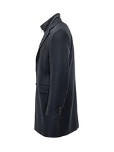 FAY - Cappotto con Pettorina Interna - Blu - LIDIASHOPPING® - Official Website