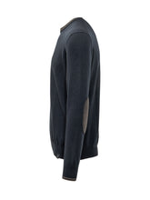FAY - Maglia Girocollo - Blu - LIDIASHOPPING® - Official Website