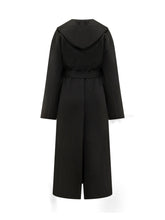 SPORTMAX - Cappotto Lungo con Cintura - Nero - LIDIASHOPPING® - Official Website