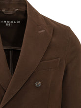 CIRCOLO - Blazer Doppiopetto con Revers a Lancia - Marrone - LIDIASHOPPING® - Official Website
