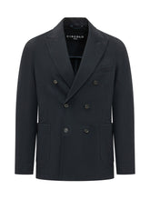 CIRCOLO - Blazer Doppiopetto con Sei Bottoni - Blu - LIDIASHOPPING® - Official Website
