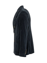 CIRCOLO - Blazer Doppiopetto a Coste Verticali - Blu - LIDIASHOPPING® - Official Website