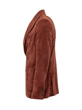 CIRCOLO - Double Breasted Blazer with Patch Pockets - Red - LIDIASHOPPING® - Official Website