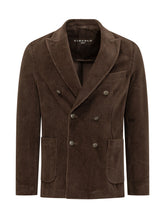 CIRCOLO - Blazer Doppiopetto con Tasche Applicate - Marrone - LIDIASHOPPING® - Official Website