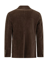 CIRCOLO - Blazer Doppiopetto con Tasche Applicate - Marrone - LIDIASHOPPING® - Official Website