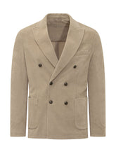 CIRCOLO - Blazer Doppiopetto con Tasche Applicate - Beige - LIDIASHOPPING® - Official Website