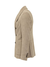 CIRCOLO - Blazer Doppiopetto con Tasche Applicate - Beige - LIDIASHOPPING® - Official Website