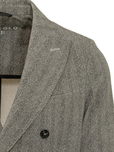 CIRCOLO - Double Breasted Blazer with Peak Lapels - Grey - LIDIASHOPPING® - Official Website
