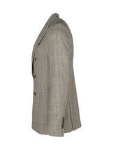 CIRCOLO - Double Breasted Herringbone Blazer - Green - LIDIASHOPPING® - Official Website