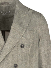 CIRCOLO - Blazer Doppiopetto a Spina di Pesce - Verde - LIDIASHOPPING® - Official Website